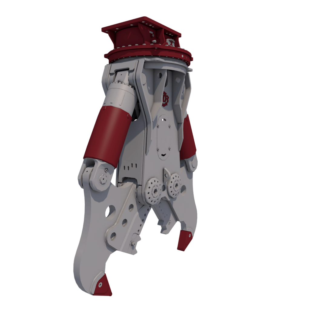 2-cylinder concrete crusher - DCC