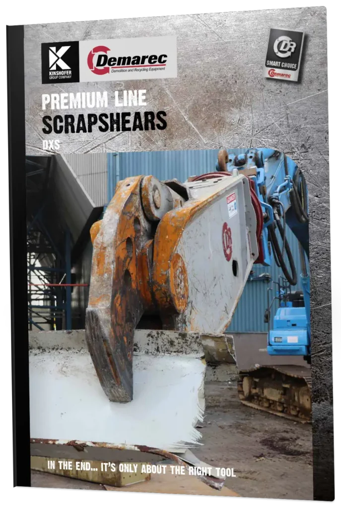 DXS mobile scrap shears pair
