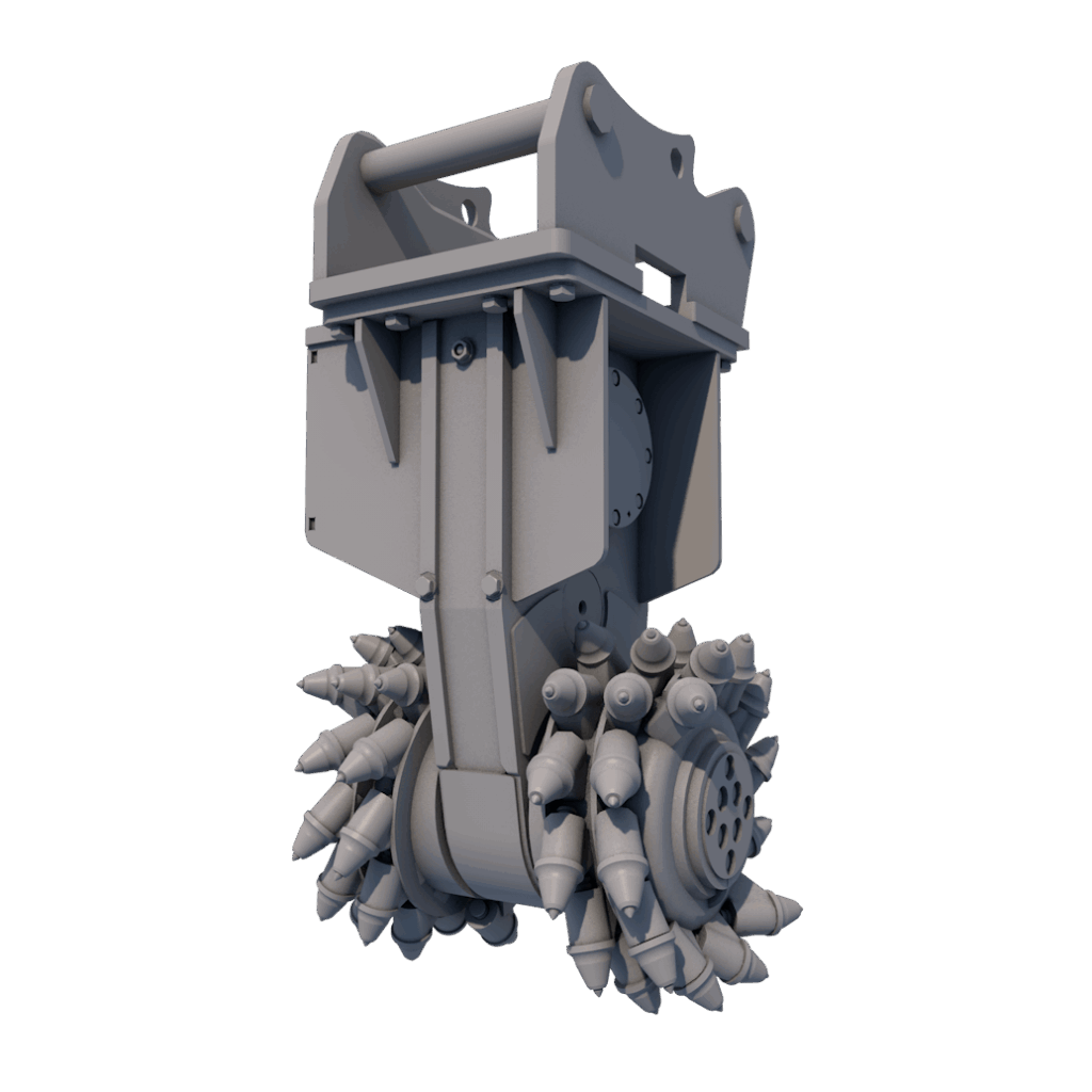 Demarec KDC Drum Cutter: high‑torque, gear‑reduced power; low vibration/noise; optimized drums & picks; works underwater to 25 m.